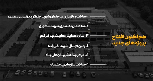 کلیپی از روند ساخت و ساز مجموعه های فدراسیون کشتی که همزمان با روز ملی کشتی افتتاح شد (فیلم)